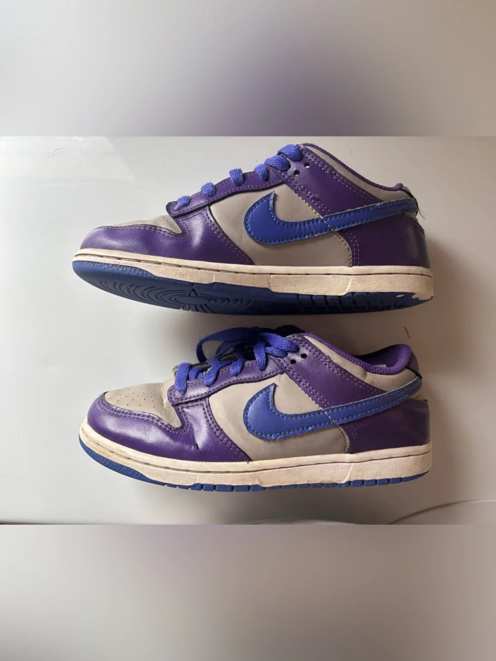 Nike Kids Purple & Blue Low-Top Sneakers